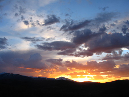 sunset on the ridge 069
