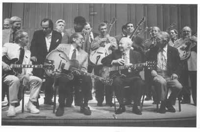 Group Shot of Tal Farlow 75th B-Day Concert
