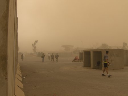 Sand Storm moving in