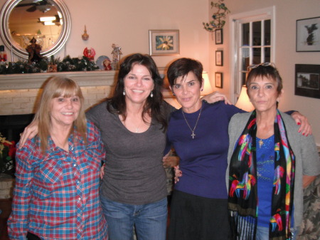 With my sisters Judy, Jean and June