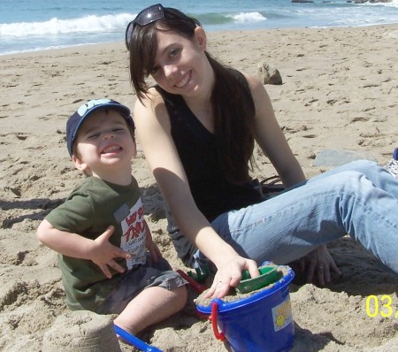 Brooke & Zachary at the beach