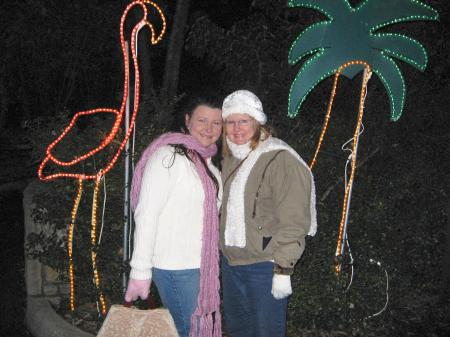 jenny and i at the zoo