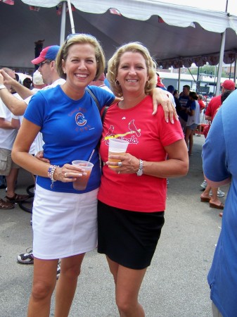 Molly Doody & Me - Cubs/Cards game July 2008
