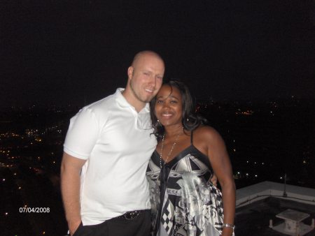 Roof top of The Ritz Carlton (July 4th)