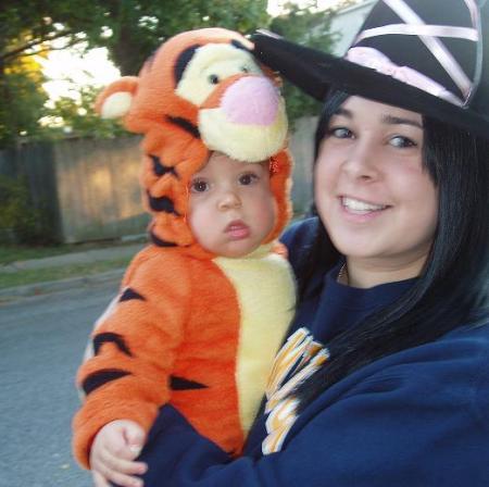 First Halloween Tyler & Mommy