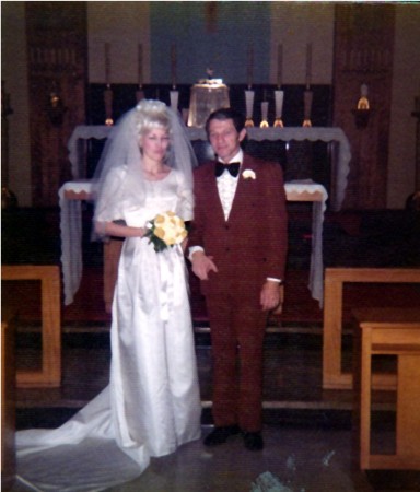Renewed  Wedding  Vows  at  St.Ladislaus  1974