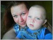 My 2nd daughter and grandson