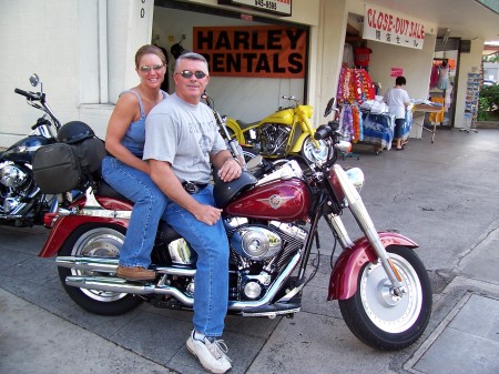 Harley in Hawaii