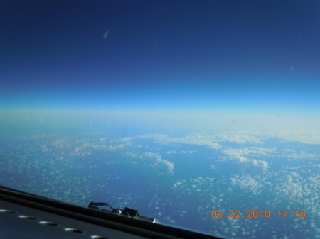 My Office at 45,000 feet
