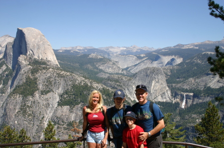 Family (minus Bobby) at Yosemite