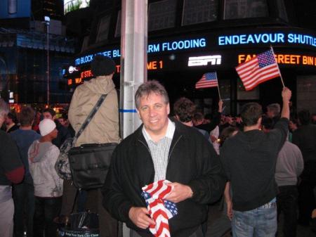 Bin Laden Dead Time Square NY 2011