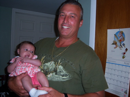 holding my granddaughter jazmine
