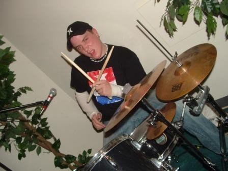 Jason, my drummer son age 23