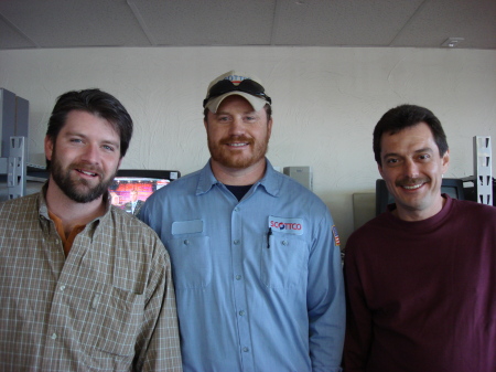 Tom Littlehales, Robert Sharp, and Bobby Clayt