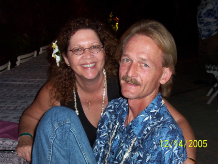 My husband Alan and me in Hawaii.