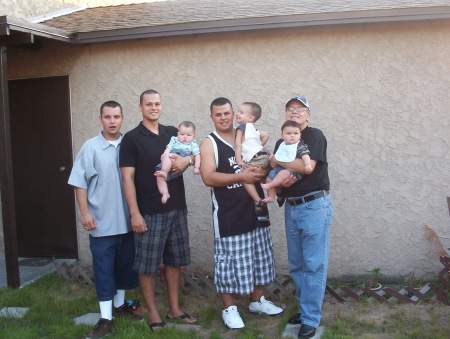Boys w dad and kids