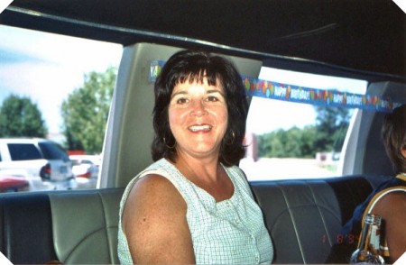 Cindy in limo