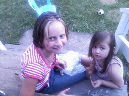 Kaitlyn and my niece Sierra