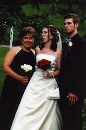 My sister, colleen, wedding