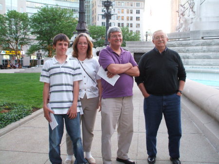 her kid, her, and my dad