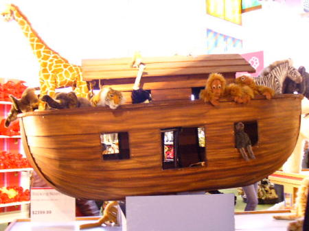 Noah's Arc in FAO Schwartz Toy Store, NYC