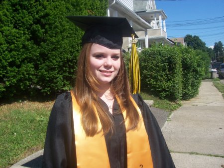Kirstie Trumbull High graduation