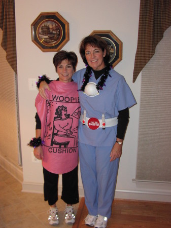 Halloween 2008 Linda & Diane