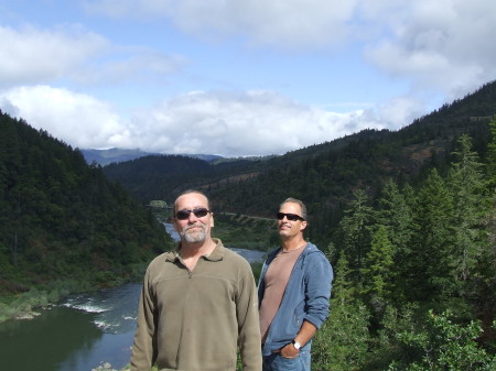 Jim and I, Rogue River Merlin Oregon