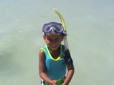 Jeremiah on Bahama Beach