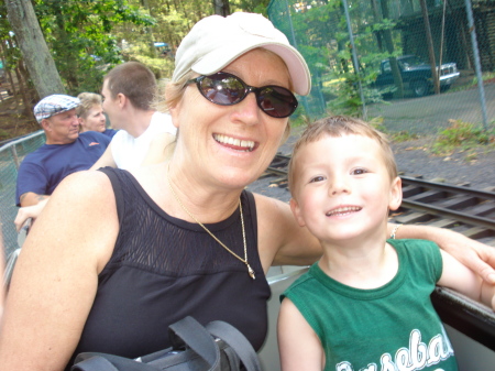 Me & my grandson 08/2008