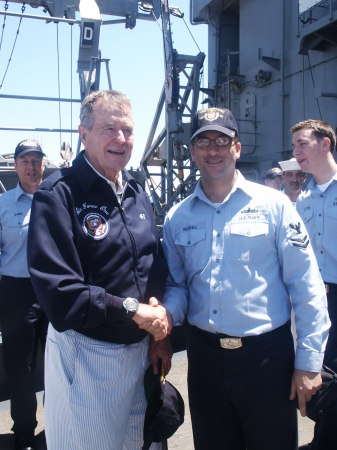 president h.w. bush and i 1