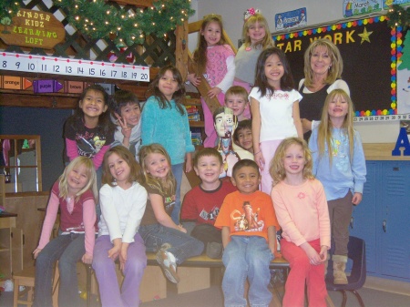 My Kindergarten class and me 2008