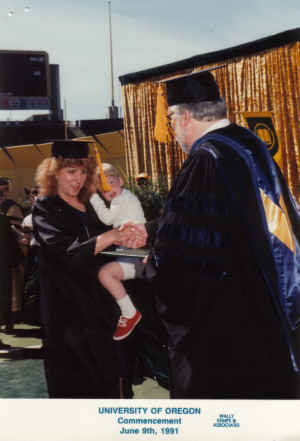 U of O Graduation 1991