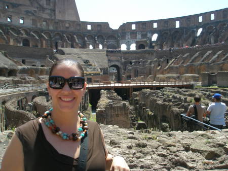 Inside Colosseum, Rome