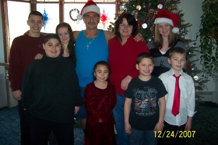 7 of our 9 grandchildren!