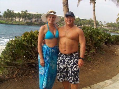 Me and Shawn in Hawaii. Anniversary '08