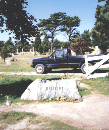 John Belushi's grave, Martha's Vineyard