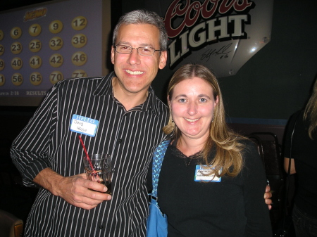 Doug and me at 25th reunion