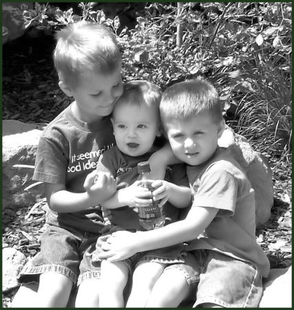 The boys at Salt Fork State Park