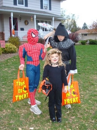 Halloween with my 3 Kids