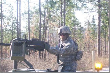 practice patrol in camp shelby