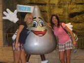 Me and Manda with a "KISS"