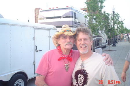 Dickey Betts of the Allman  Brothers  and me