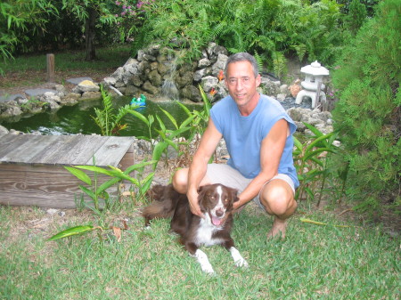 With my Border Collie