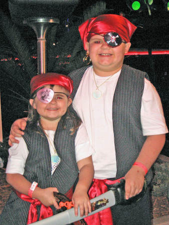 Pirate and Princess Party at Disney 2008