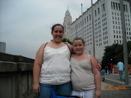 Lorna & Mikayla July 3rd 2008