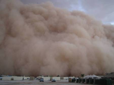 Sand Storm in Kuwait
