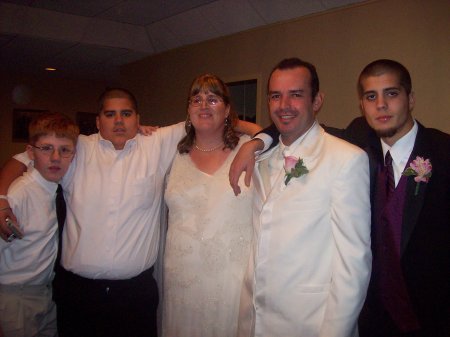 My wedding in October, 2007