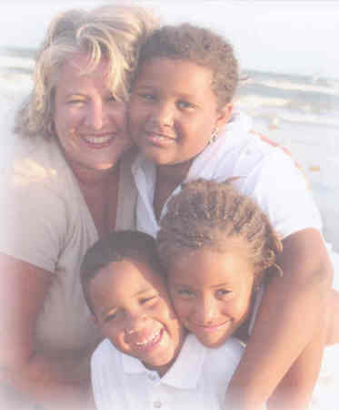 Me and the kiddos at the beach