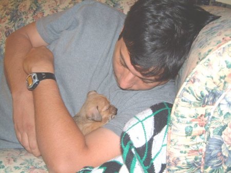 david and puppy1